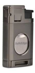 Aurora High-Line Triple Torch Lighter – Gun Metal Edition