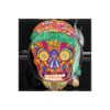 Calavera Skull Line Square Crystal Ashtray