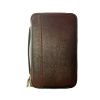 Visol Peter James Leather Brown Travel Cigar Case - VPJ004