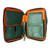 Visol Peter James Leather Green Travel Cigar Case - VPJ002