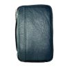 Visol Peter James Leather Navy Blue Travel Cigar Case - VPJ001
