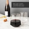 Faceted Crystal Wine Glasses By Viski