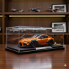 2024 Toyota GR Supra "StreetFighter" Orange and Black 1/18 Diecast Model Car by Solido