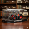 Massey Ferguson 8690 Tractor with Front Loader Red 1/50 Diecast Model by Siku
