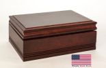 WoodTop 75 Count Cigar Humidor; Amish Crafted & Made in USA