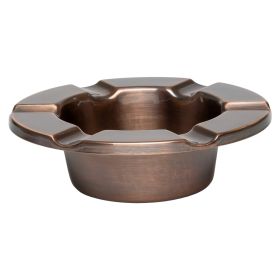 ONE PIECE STINKY CIGAR ASHTRAY - BRUSHED BRONZE