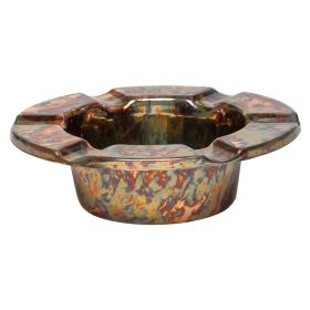 ONE PIECE STINKY CIGAR ASHTRAY - DISTRESSED COPPER PLATE