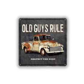 RUSTY TRUCK SIGN 12X12