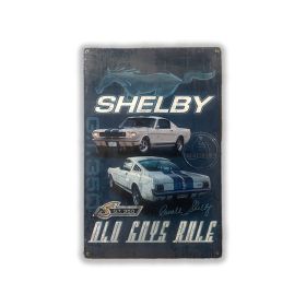 SHELBY GT350 SIGN 12X18