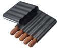 Visol Night II Carbon Fiber Cigar Case - 5 Finger - VCASE485