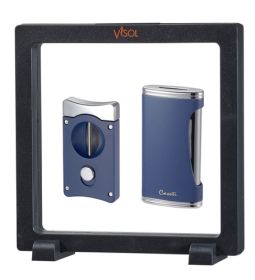 Visol Wedge V & BigFlat Floating Gift Set - Navy Blue