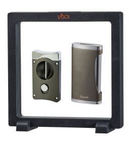 Visol Wedge V & BigFlat Floating Gift Set - Gunmetal