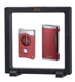 Visol Wedge V & BigFlat Floating Gift Set - Burgundy