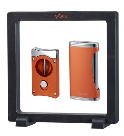 Visol Wedge V & BigFlat Floating Gift Set -Burnt Orange