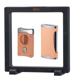Visol Wedge V & BigFlat Floating Gift Set - Salmon