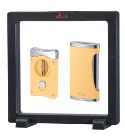 Visol Wedge V & BigFlat Floating Gift Set - Yellow