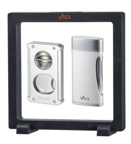 Visol Trident & DuoMatt Floating Gift Set - Chrome Finish