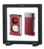 Visol Trident & DuoMatt Floating Gift Set - Burgundy