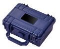 Visol Rider Hard Indigo Blue Plastic Travel Humidor – 15 Cigars – VHUD729BL