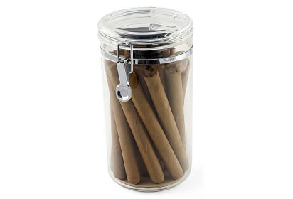 Acrylic Cigar Jar – Holds Up to 25 Cigars