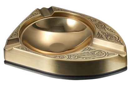 Visol Albion Matte Brass Cigar Ashtray
