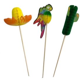 100-Piece Cowboy Disposable Bamboo Cocktail Picks – 4.72"
