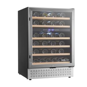 46 Bottle Dual Zone Wine Cooler & Refrigerator