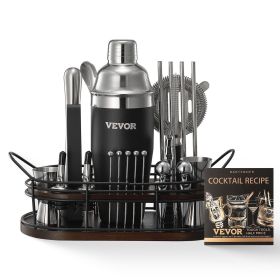 23-Piece Stainless Steel Cocktail Shaker Bartender Kit
