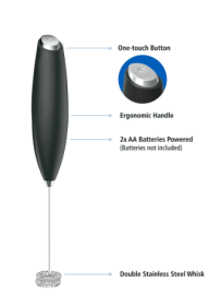 Mainstays Milk Frother, Battery-Powered Wand
