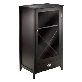 Bordeaux Modular Wine Cabinet with X Shelf