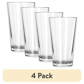 Mainstays 16oz Clear Pint Glasses (4-Pack)
