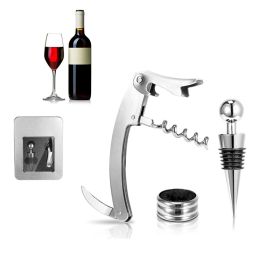 Elegant Stainless Steel Wine Tool Set