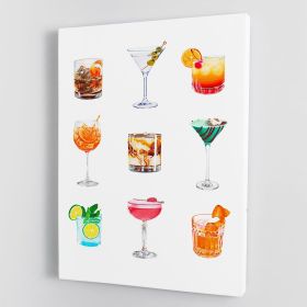 Cocktail Series Canvas Poster