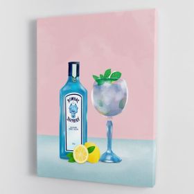Gin Cocktail Canvas Print