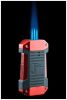 Galleon Single Action Triple Flame Torch – Red & Black Edition