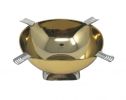 Quadrangle Gold Ashtray