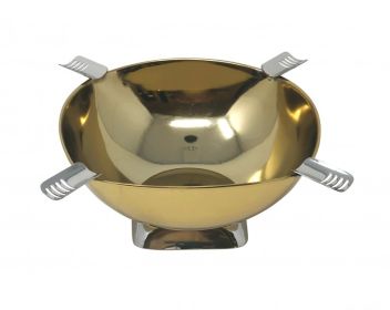 Quadrangle Gold Ashtray