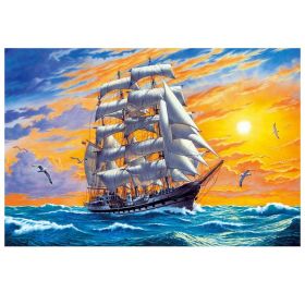 500 Piece Wooden Jigsaw Puzzle for Adults Galleon Puzzle