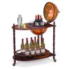 Globe Wine Cabinet - Rolling Bar Cart