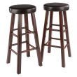 Elevate Your Space: Winsome Wood Maria Backless Bar Stool Set
