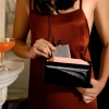 V.I.P. Black Incognito Clutch Flask Blush