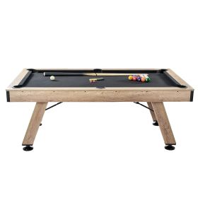 7 ft VEVOR Billiards Table Set with Everything You Need for Epic Pool Nights!