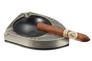 Visol Albion Matte Silver Cigar Ashtray