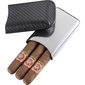 Visol Roscoe Carbon Fiber Cigar Case - VCM300
