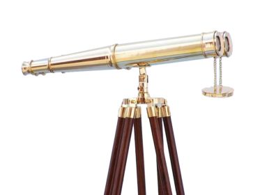 62" Floor Standing Admiral's Binoculars (Color: Solid Brass)