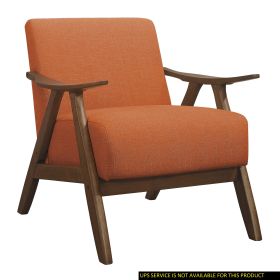 Modern Home Furniture, Accent Chair, 1pc (Color: orange)