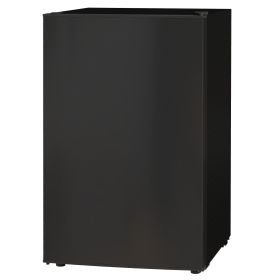 HOMCOM 4.5 Cu Ft Mini Freezer, Single Door, Adjustable (Color: Black)