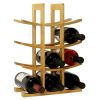 12*Bottle Wine Rack Modern Asian Style