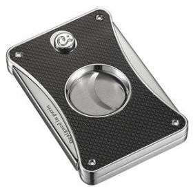 Caseti Dion Double Guillotine Cigar Cutter (Color: Black)