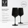 Reserve Nouveau Crystal Wine Glasses  by Viski